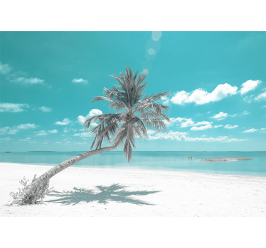 Fotomural mar paraíso de playa tropical - TenVinilo