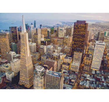 Fotomural ciudad san francisco horizonte - TenVinilo