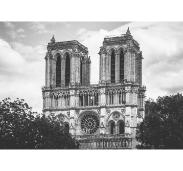 Fotomural París catedral de notre dame - TenVinilo