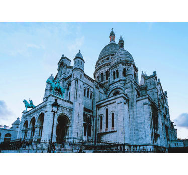 Fotomural París basílica del sagrado corazón - TenVinilo