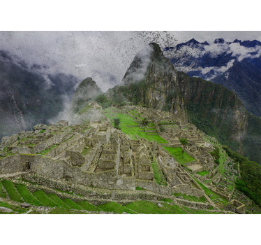 Fotomural ciudad machu picchu ruinas - TenVinilo