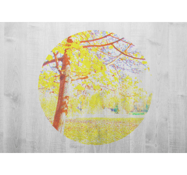 Fotomural naturaleza escena de árbol en otoño - TenVinilo