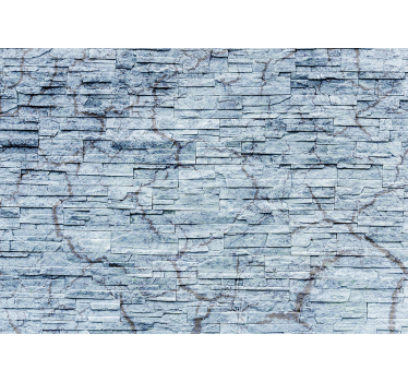 Mural de pared piedra superficie de pizarra texturizada - TenVinilo