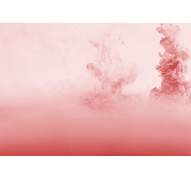 Fotomural abstracto densa nube rosa - TenVinilo