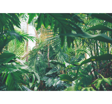 Fotomural selva oasis tropical exuberante - TenVinilo