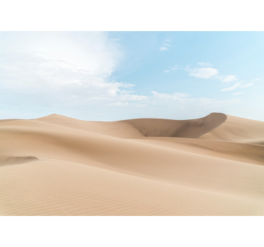 Fotomural desierto dunas de arena serenas - TenVinilo