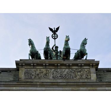 Fotomural berlín estatua de la puerta de brandeburgo - TenVinilo