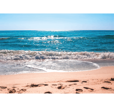 Fotomural mar tranquilidad junto a la playa - TenVinilo