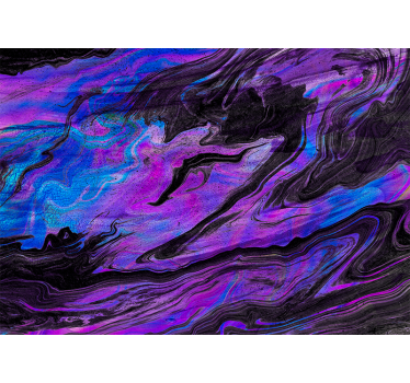Fotomural abstracto patrones morados en espiral - TenVinilo