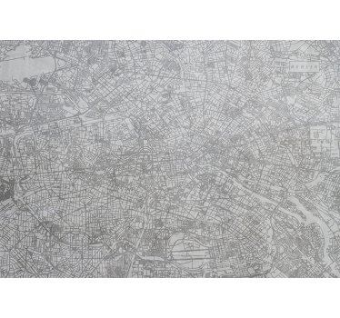 Fotomural Berlín Mapa de la ciudad de berlín - TenVinilo