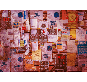 Fotomural arte urbano póster collage urbano - TenVinilo