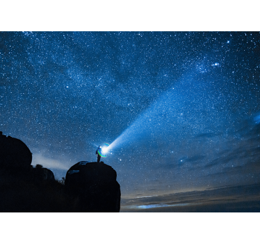 Fotomural espacio exploración del cielo estrellado - TenVinilo