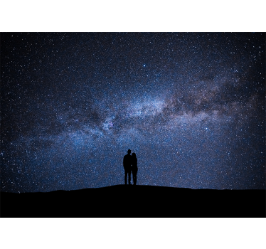 Fotomural de amor noche estrellada de amor - TenVinilo