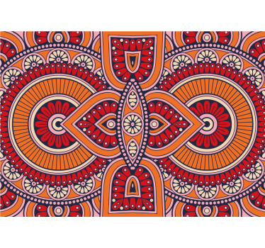 Fotomural mandala motivos circulares elaborados - TenVinilo