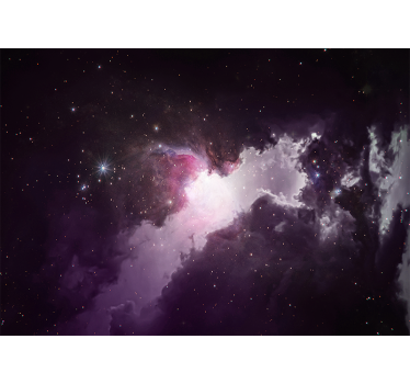 Fotomural espacio vórtice de nebulosa cósmica - TenVinilo