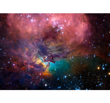 Fotomural espacio nebulosa cósmica - TenVinilo