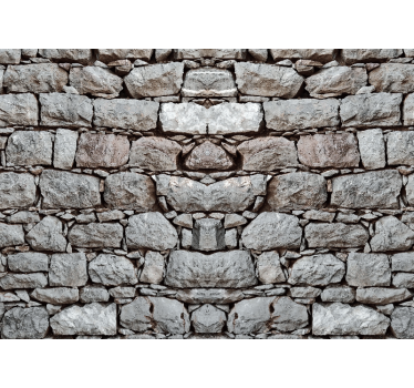 Mural de pared piedra textura de piedra rugosa - TenVinilo