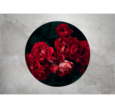Fotomural rosas flores de rosa roja - TenVinilo