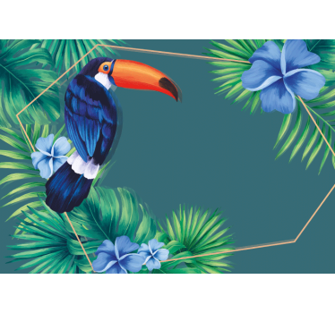 Fotomural animales tucán tropical - TenVinilo