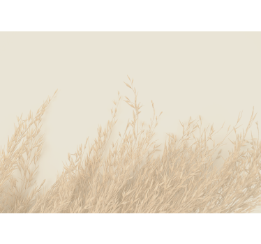 Papel pintado salón naturaleza paisaje de césped suave - TenVinilo