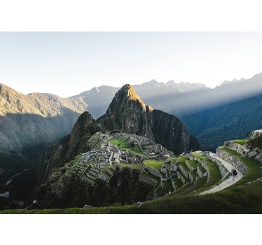 Fotomural ciudad machu picchu majestuoso - TenVinilo