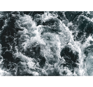 Fotomural mar olas del océano embravecidas - TenVinilo