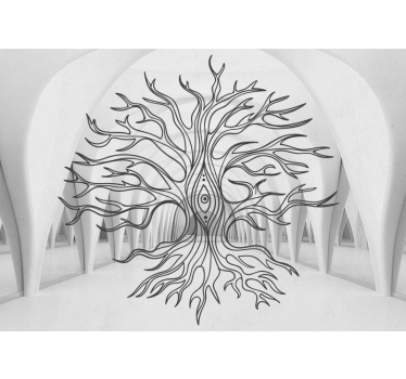 Fotomural naturaleza simbolismo del árbol - TenVinilo