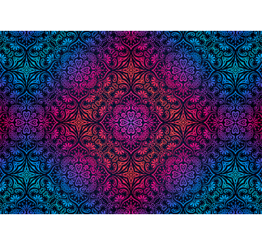Fotomural mandala motivos redondos elaborados - TenVinilo