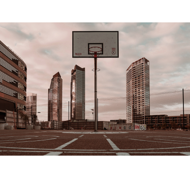 Mural para habitación juvenil basketball - TenVinilo
