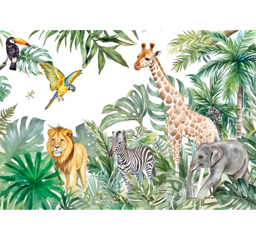 Fotomural animal fauna silvestre - TenVinilo