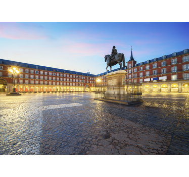 Murales madrid Plaza Mayor - TenVinilo