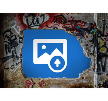 Mural de arte personalizado de diseño de graffiti - TenVinilo