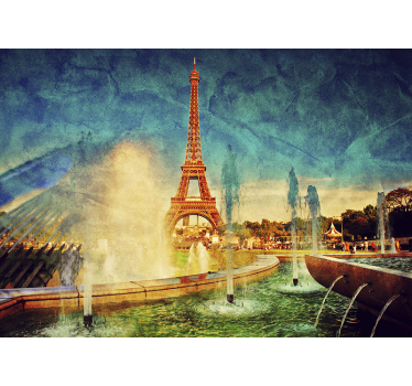 Fotomural París París de noche - TenVinilo