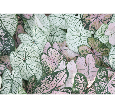 Papel pintado naturaleza texturas verdes foliosas - TenVinilo