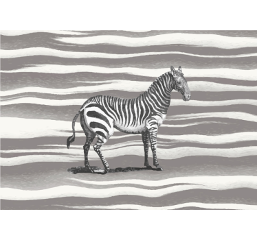 Fotomural animales patrones de rayas de cebra - TenVinilo