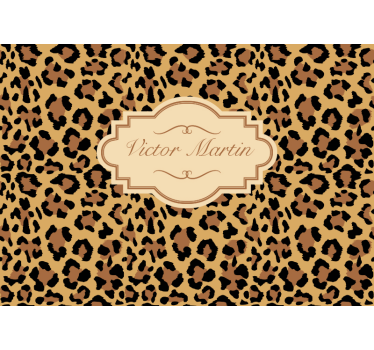 Fotomural animales estampado de leopardo - TenVinilo