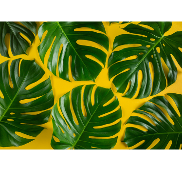 Fotomural naturaleza patrón de vegetación exuberante - TenVinilo