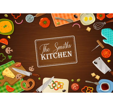 Mural para cocina ambientes culinarios cálidos - TenVinilo