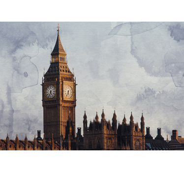 Fotomural de Londres torre del big ben - TenVinilo