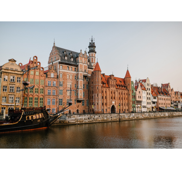 Fotomural ciudad Gdansk - TenVinilo