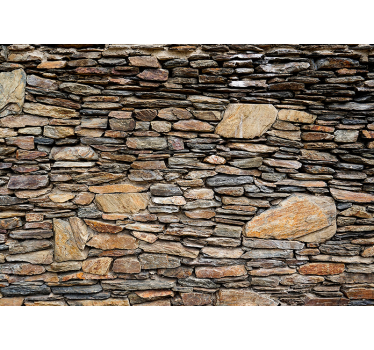 Mural de pared piedra superficie de roca orgánica - TenVinilo