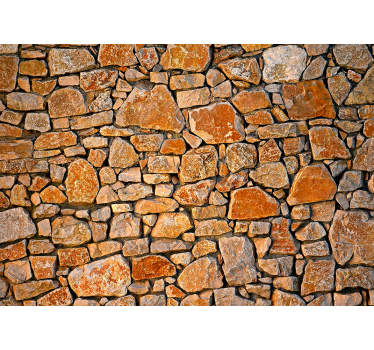 Mural de pared piedra superficie de piedra rocosa - TenVinilo
