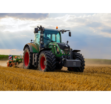 Fotomural vehículos tractor paisaje - TenVinilo
