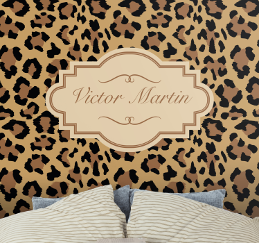 Fotomural animales estampado de leopardo - TenVinilo