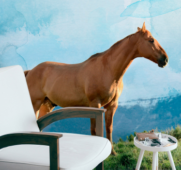 Fotomural animales majestuosa presencia del caballo - TenVinilo