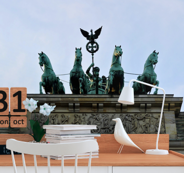 Fotomural berlín estatua de la puerta de brandeburgo - TenVinilo