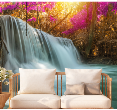Fotomural cascada gran cascada del arroyo - TenVinilo