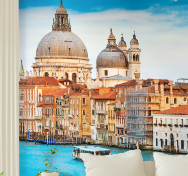 Fotomural ciudad arquitectura histórica veneciana - TenVinilo