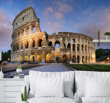 Fotomural ciudad coliseo de roma - TenVinilo