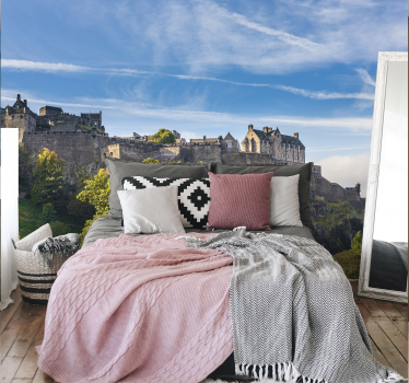Fotomurales de ciudades Edinburgh castle - TenVinilo